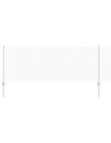 Recinzione con Posto Argento 0,8 x 100 m Acciaio