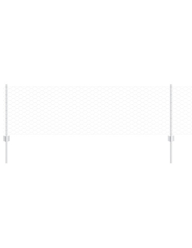 Recinzione con Posto Argento 0,6 x 50 m Acciaio