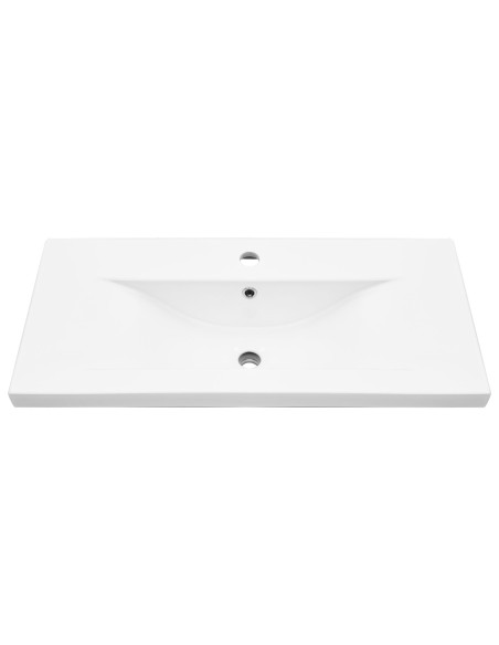 Armadio per Lavabo da Bagno Rovere Nero 80 x 39 x 62 cm