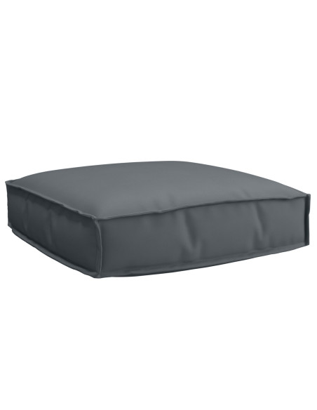 Set di cuscini per pallet  Set da 2 Antracite Poliestere Medio