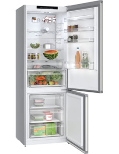 Bosch Serie 4 KGN492IAF , Frigorifero combinato da libera installazione, 203 x 70 cm, Acciaio spazzolato anti-impronta Classe A 2