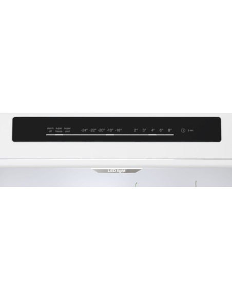 Bosch Serie 4 KGN492IAF , Frigorifero combinato da libera installazione, 203 x 70 cm, Acciaio spazzolato anti-impronta Classe A