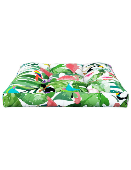Cuscino per Pallet Multicolore 80x80x12 cm in Tessuto
