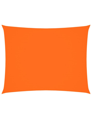Parasole a Vela Oxford Rettangolare 3x6 m Arancione