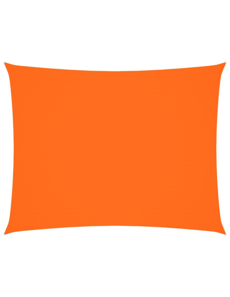 Parasole a Vela Oxford Rettangolare 3x6 m Arancione