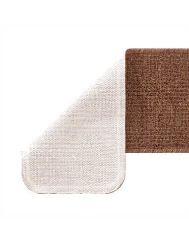 Tappetini Antiscivolo per Scale 15 pcs Giallo 60 x 25 cm PP