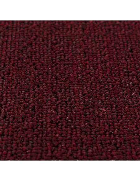 Tappetini Antiscivolo per Scale 15 pcs Bordò 75 x 20 cm PP