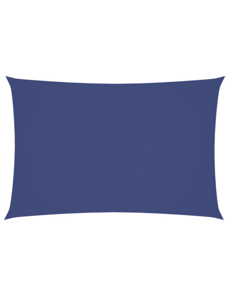 Parasole a Vela Oxford Rettangolare 2x4 m Blu