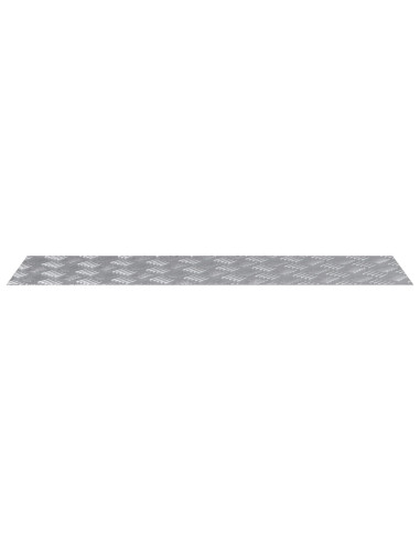 Gradini per Scale 2 pcs Argento 100 x 30 cm Alluminio