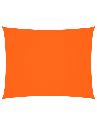Parasole a Vela Oxford Rettangolare 6x7 m Arancione