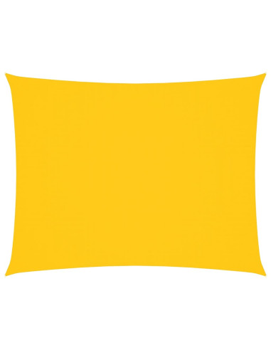 Parasole a Vela Oxford Rettangolare 5x6 m Gialla