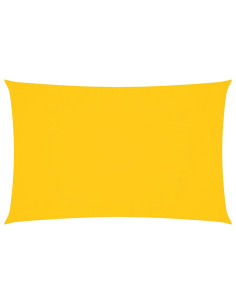 Parasole a Vela Oxford Rettangolare 5x8 m Giallo 2