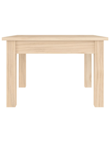 Tavolino da Salotto 45x45x30 cm Legno Massello di Pino