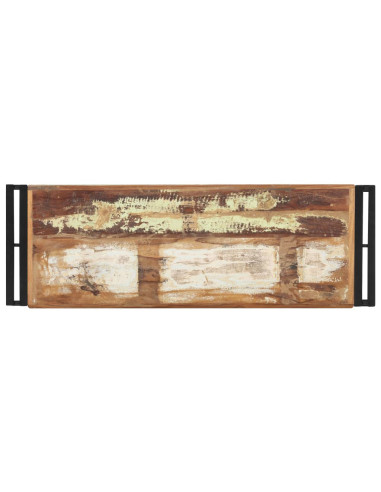 Tavolo Consolle 90x30x75 cm in Legno Massello di Recupero