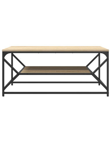 Tavolino da salotto Rovere Sonoma 90 x 50 x 40 cm