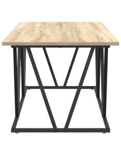 Tavolino da salotto Rovere Sonoma 100 x 50 x 40 cm 2