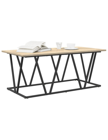 Tavolino da salotto Rovere Sonoma 100 x 50 x 40 cm