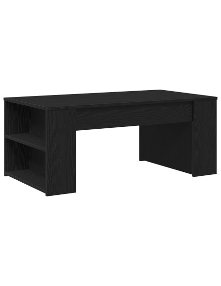 Tavolino da caffè  in rovere nero 102x55x42 cm Legno ingegnerizzato