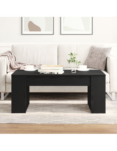 Tavolino da salotto Rovere Nero 102 x 55 x 42 cm