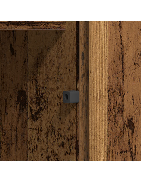 Mobile TV  con LED Legno Vecchio 180x38x49 cm Legno ingegnerizzato