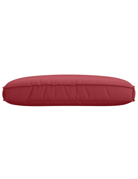 Cuscino Outdoor  Borgogna Poliestere 120 x 12 x 80 cm