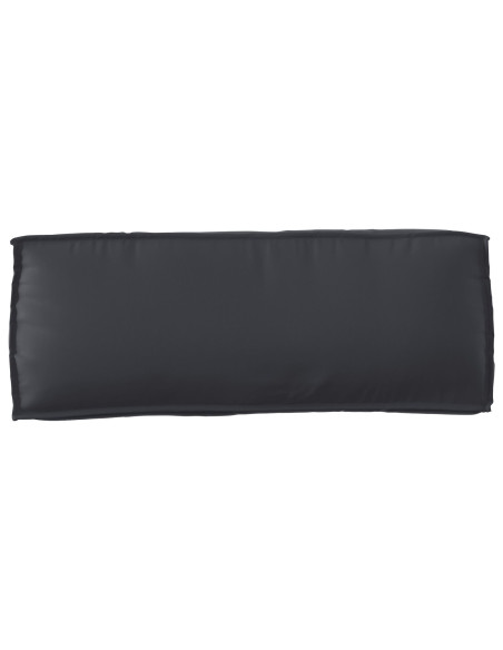 Set di Cuscini per Pallet  3 Pezzi Nero Poliestere Standard