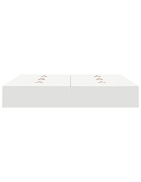 Struttura Letto  Bianco Legno King Struttura Letto con Contenitore