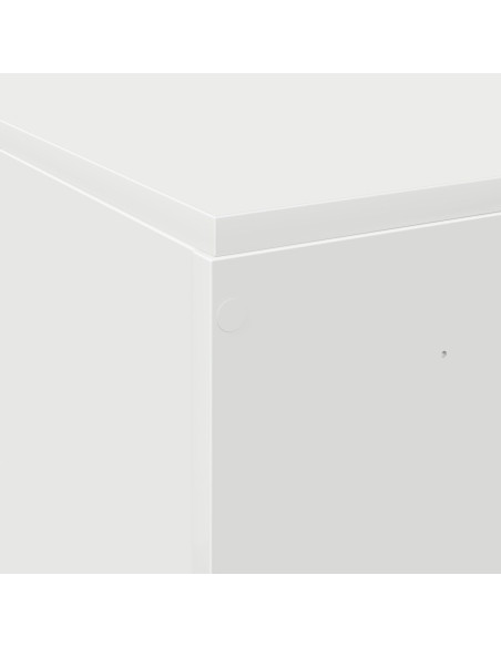 Struttura letto con contenitore Bianco 200 x 200 cm