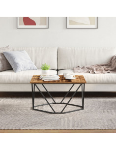 Tavolino da salotto Legno vecchio 80 x 80 x 45 cm