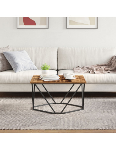 Tavolino da salotto Legno vecchio 80 x 80 x 45 cm