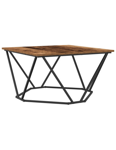 Tavolino da salotto Legno vecchio 80 x 80 x 45 cm