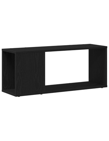 Set mobile TV Rovere Nero 80 x 24 x 32 cm Legno multistrato