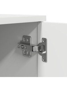 Armadio 2 pcs Bianco 108 x 41 x 40 cm Legno multistrato 2