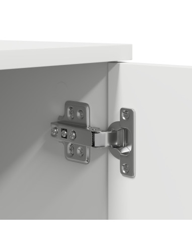 Armadio 2 pcs Bianco 108 x 41 x 40 cm Legno multistrato