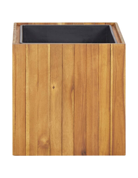 Letto Rialzato da Giardino 43,5x43,5x44 cm Massello di Acacia