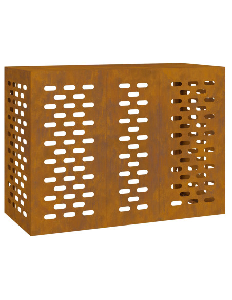 Copertura per condizionatore  110x50x80 cm in acciaio resistente alle intemperie