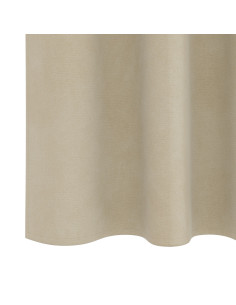 Tende oscuranti 2 pcs Crema 140 x 140 cm Velluto