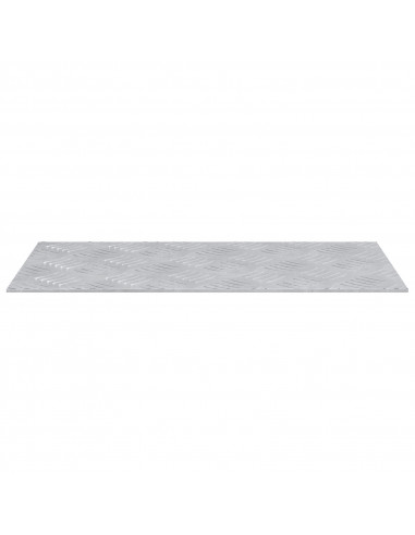 Piastra di Alluminio a Scacchi 2 pcs Antiscivolo 50x25 cm