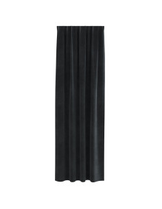 Tende oscuranti 2 pcs Nero 140 x 225 cm Velluto 2