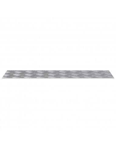 Piastre a Nido d'Api in Alluminio 2 pz Antiscivolo 70x20 cm