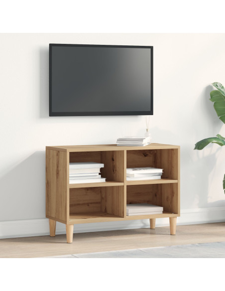 Mobile TV Rovere Artigianale 69.5x30x50 cm Legno ingegnerizzato