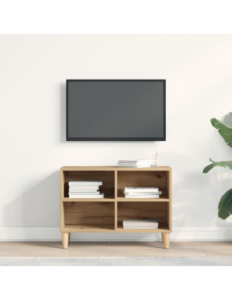 Mobile TV Rovere Artigianale 69.5x30x50 cm Legno ingegnerizzato