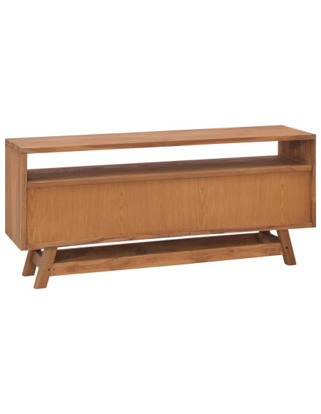 Mobile Porta TV 110x30x50 cm in Legno Massello di Teak