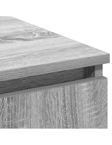 Mobile TV  con LED Grigio Sonoma 180x38x49 cm Legno ingegnerizzato