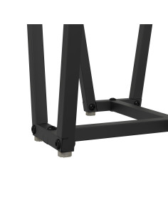 Set tavolini 2 pcs Rovere Affumicato e Nero 2