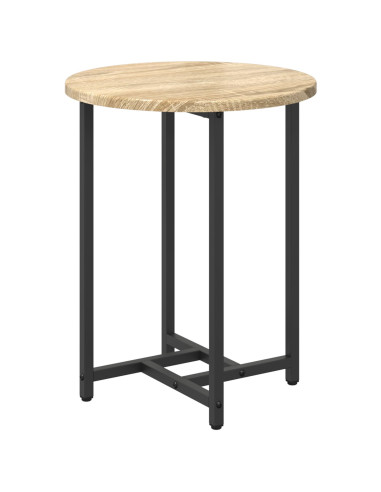 Set tavolini 2 pcs Rovere Sonoma e Nero