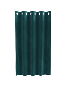 Tende oscuranti 2 pcs Verde Scuro 140 x 140 cm Velluto