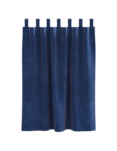 Tende oscuranti 2 pcs Blu Scuro 140 x 140 cm Velluto
