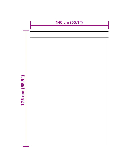 Tende oscuranti 2 pcs Blu Scuro 140 x 225 cm Velluto