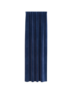 Tende oscuranti 2 pcs Blu Scuro 140 x 245 cm Velluto 2
